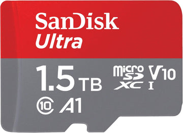 SanDisk Ultra 1.5TB MicroSDXC Card USH-I 150MB/s Mobile Phone Tablet SDSQUAC-1T50-GN6MN