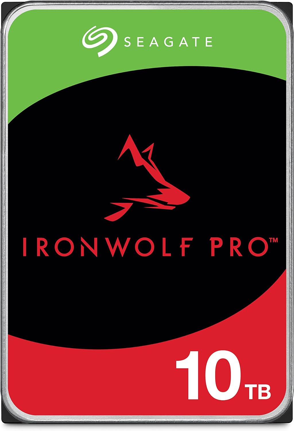 Seagate 10TB IronWolf Pro 3.5" SATA NAS Hard Drive - ST10000NT001