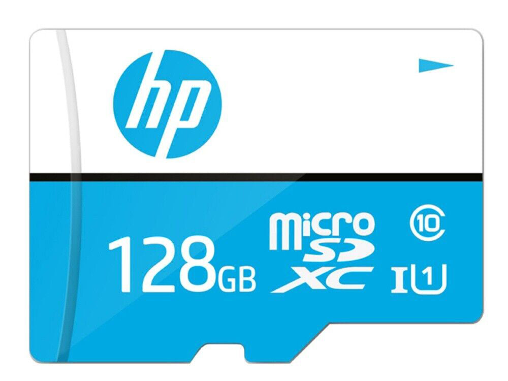 HP 128GB MicroSD SDXC UHS-I Memory Card 100MB/s Class 10  for Action Camera, Mobile, Drone, Tablet, Dash Cam