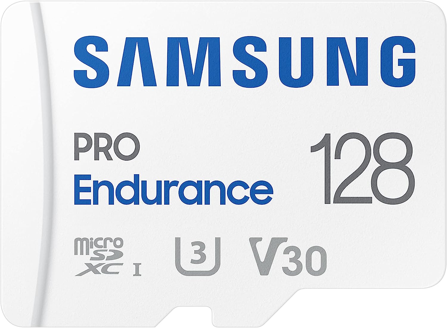 SAMSUNG PRO ENDURANCE 128GB MICRO SD CARD, w/ADAPTER, CL10, 100R /40W MB/s Dash Cam & Security Recording Device