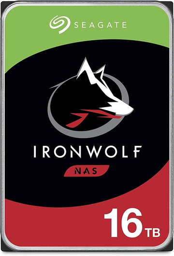 Seagate 16TB IronWolf 3.5" SATA3 NAS Hard Drive - ST16000VN001