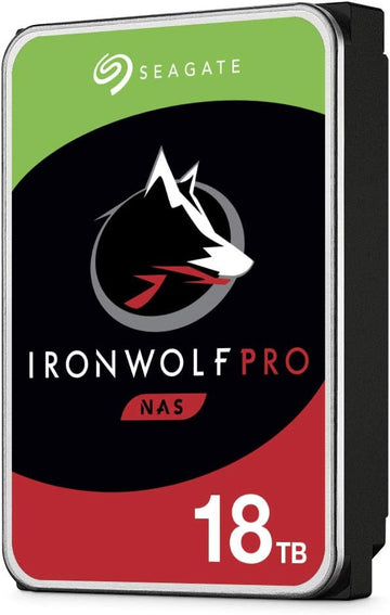 Seagate 18TB IronWolf Pro 3.5" SATA NAS Hard Drive - ST18000NT001