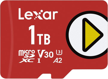 Lexar 1TB Play microSDXC Memory Card V30 A2 Full-HD 4K Nintendo Switch USH-I U3