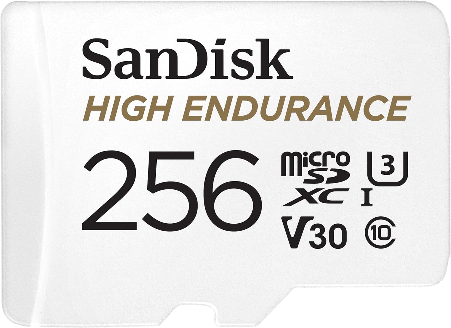 SanDisk 256GB High Endurance MicroSDXC 256GB Dash Cam Memory Card