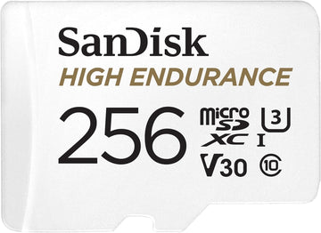 SanDisk 256GB High Endurance MicroSDXC 256GB Dash Cam Memory Card