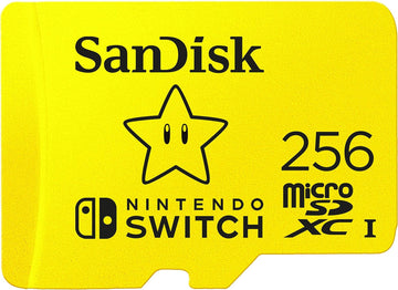 SanDisk 256GB microSDXC Card for Nintendo Switch SanDisk and Nintendo Cobranded