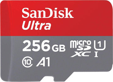 SanDisk Ultra 256GB  MicroSDXC Card USH-I 140MB/s Mobile Phone Tablet SDSQUAC-256G-GN6MN