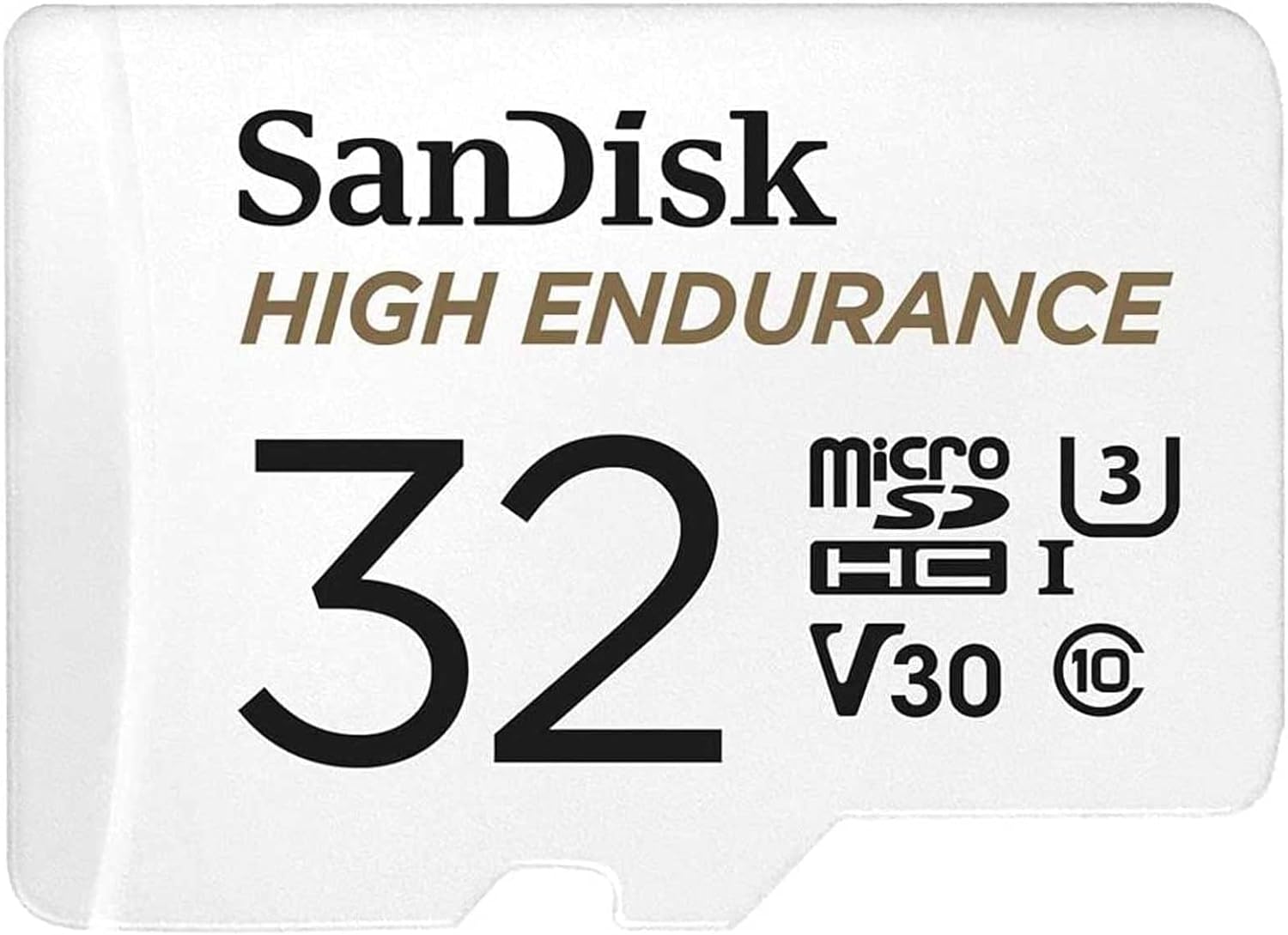 SanDisk 32GB High Endurance MicroSDHC  Dash Cam Memory Card