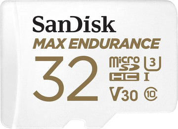 SanDisk 32GB MAX ENDURANCE microSDHC Card Made for Dash & Security Devices