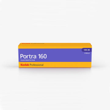 Kodak Film Portra 160 Color Negative Film |35mm Roll Film, 36 Exposures, 5-Pack|