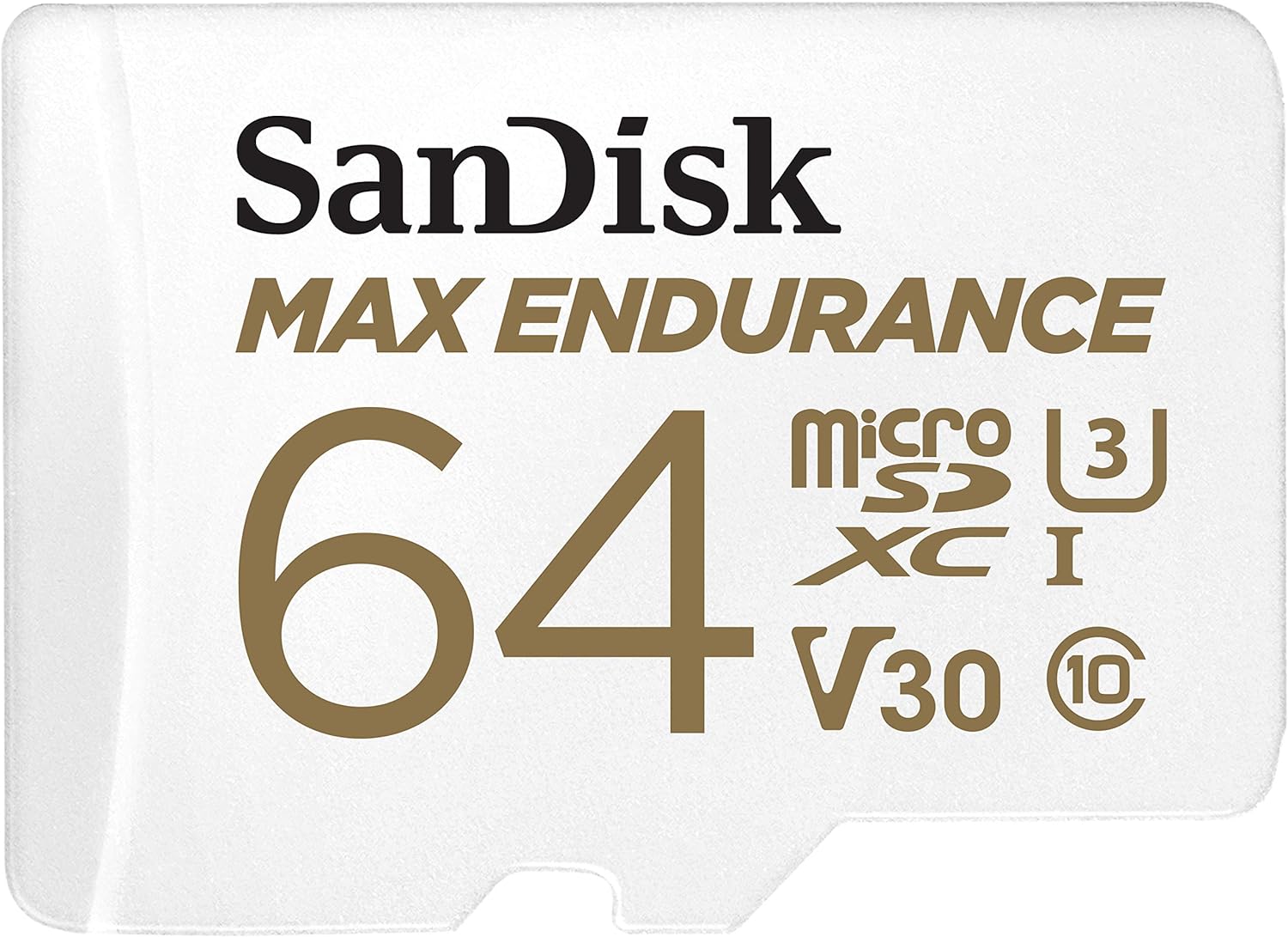 SanDisk 64GB MAX ENDURANCE microSDXC Card Made for Dash & Security Devices