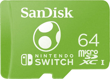 SanDisk 64GB microSDXC Card for Nintendo Switch SanDisk and Nintendo Cobranded