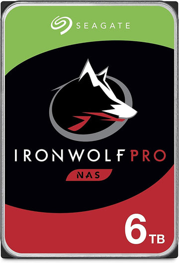 Seagate 6TB IronWolf Pro 3.5" SATA NAS Hard Drive - ST6000NT001