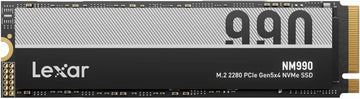 Lexar 1TB NM990 Internal SSD, M.2 2280 PCIe Gen4x4 NVMe 14000MB/s read, 7500MB/s write