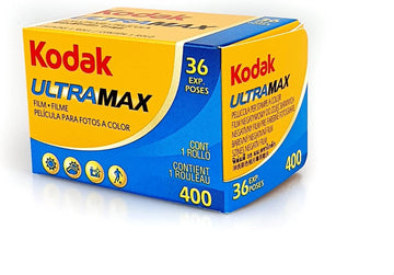 Kodak Film UltraMax 400 Color Negative Film (35mm Roll Film, 36 Exposures)