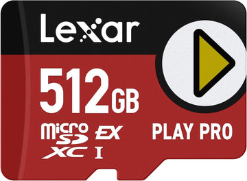 Lexar 512GB PLAY PRO microSDXC Express Card For Nintendo Switch 2