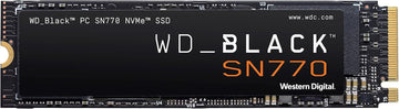 WD Black 1TB SN770 NVMe Internal Gaming SSD Solid State Drive Gen4 PCIe M.2 2280 5,150 MB/s