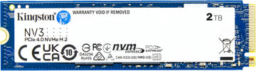 Kingston NV3 2TB PCIe 4.0 NVMe M.2 2280 SSD - SNV3S/2000G