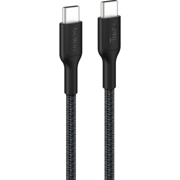 Belkin BoostCharge Pro USB-C 240W 2.0 Braided Cable 2m |Black|