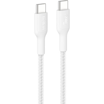 Belkin BoostCharge Pro USB-C 240W 2.0 Braided Cable 2m |White|