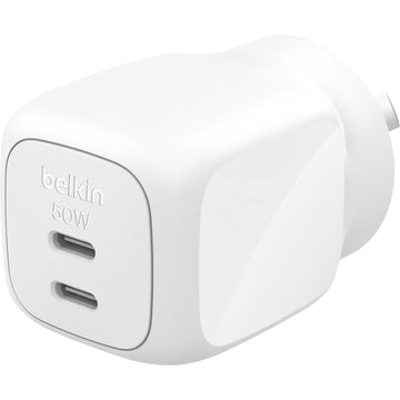 Belkin BoostCharge Pro Dual 50W GaN Wall Charger