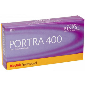 Kodak Film Portra 400 Color Negative Film | 120 Roll Film, 5-Pack |