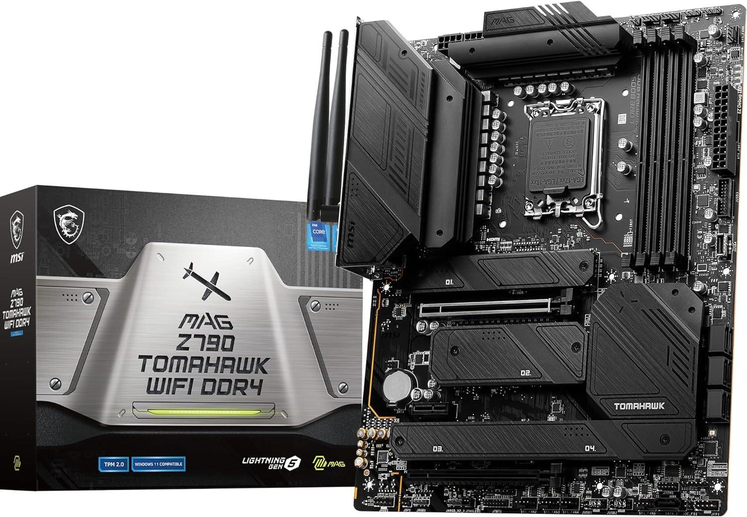 MSI MAG Z790 Tomahawk WiFi LGA 1700 ATX Motherboard