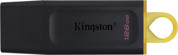 Kingston 128GB DataTraveler Exodia USB 3.2  Flash Drive - Yellow & Black DTX/128G