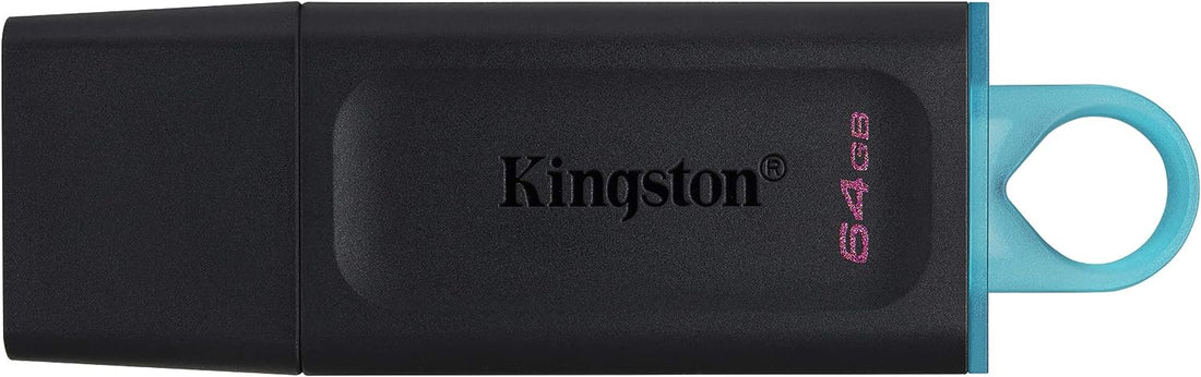 Kingston 64GB DataTraveler Exodia USB 3.2  Flash Drive - Teal & Black DTX/64G