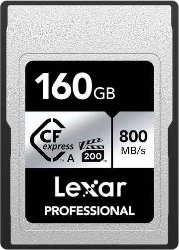 Lexar 160GB Professional CFexpress Type A Card SILVER Series