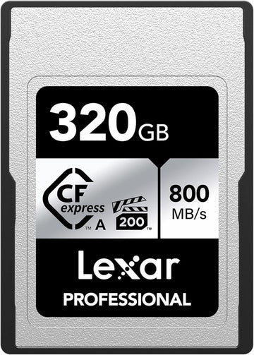 Lexar 320GB Professional CFexpress Type A Card SILVER Series