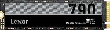 Lexar 2TB NM790 M.2 2280 PCIe Gen 4x4 NVMe SSD Read 7400MBs & Write 6500MBs LNM790X002T-RNNNG