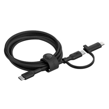 Belkin BoostCharge Pro 2-in-1 USB-C to USB-C/ Lightning 1.5m |Black|