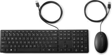 HP Wired Desktop 320MK Keyboard & Mouse Combo