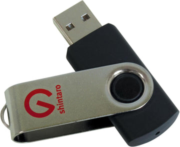 Shintaro 8GB Rotating Pocket Disk USB2.0 SH-R8GB