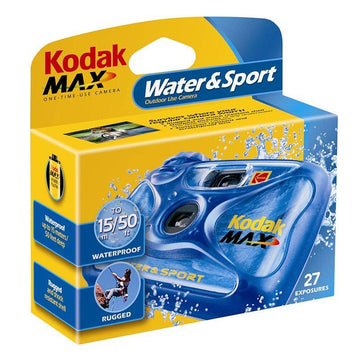 Kodak One Time Use Cameras Water & Sport 27 Exposure