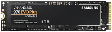 Samsung 970 EVO Plus 1TB NVMe 1.3 M.2 (2280) 3-Bit V-NAND SSD - MZ-V7S1T0BW